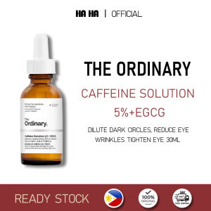 The Ordinary High-Potency 5% Caffeine + EGCG 30ml Eye Contour Solution | Puffiness-Diminishing Dark Circle Lightening Hydrating Treatment