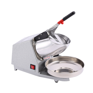 [Double Knife] Ice crusher Electric Crusher Machine Snow ice crusher 1 second crushed ice is fine and even Humanized protection switch Flying ice protection cover Scope of application One-button power switch Gland rivet design
