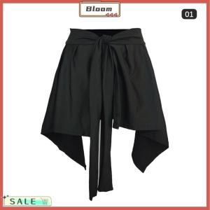 Follow Get New[Bloom Z] กระโปรงโยคะสายยาวเทนนิสบัลเล่ต์กระโปรงผู้หญิงทั้งหมด-ตรงกับสะโพกครอบคลุมพื้นพื้น