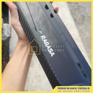 Talang Air Truk Ragasa List Carbon Jumbo Model Giga Warna Hitam 2Pcs 1 Pasang Colt Diesel Ragasa