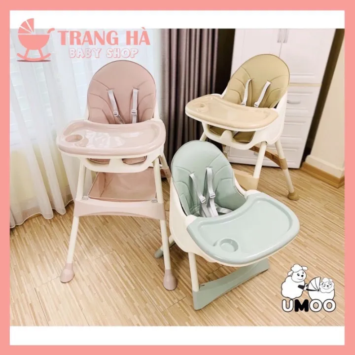 🔥RẺ VÔ ĐỊCH 🔥GHẾ ĂN DẶM CHÍNH HÃNG UMOO KHÔNG BÁNH ĐIỀU CHỈNH ĐỘ CAO ...