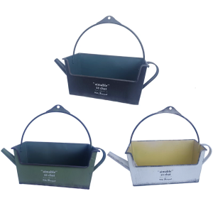 Corrosion Resistant Strong Metal Kettle Holder Outdoor Indoor Use Great For Balcony Display And Small Space Gardening