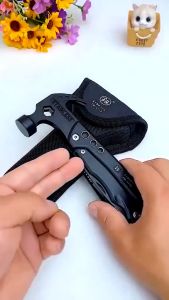 Dụng Cụ 16 in 1 Búa Kiêm Kìm Mỏ Lết Tua Vít Cưa đa Búa sinh tồn búa thoát hiểm đa năng