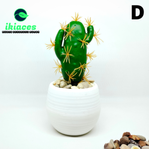 KAKTUS SUKULEN MINI KAKTUS PLASTIK KAKTUS POT MINI KAKTUS ARTIFICIAL BUNGA PLASTIK DEKORASI KAKTUS SUKULEN BERDURI MURAH BAYAR DI TEMPAT