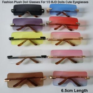 DOWNA Chiều dài 65cm Kính cho thú nhồi bông Dễ thương Mini Kính mắt búp bê Thời trang Kính mắt thú nhồi bông Dành cho búp bê BJD 1/3/dành cho búp bê bông