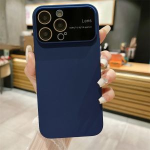 Case Silikon Macaron Big Lens For Xiaomi Redmi Note 13 5g Note 13 Pro 5g Note 13 Pro Plus 5g Redmi 10c Redmi 13c Note 12 5g Pocophone M3 M3 Pro 5g M4 Pro 4g M5s C40 X3 X3 Pro X3 Nfc X5 5g F5 Poco C65