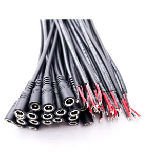 YAFEN 10pcs 5.5x2.1 Plug DC male or Female Cable Wire Connector For 3528 5050 LED Strip Light