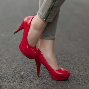 Free Shipping Professional High Heels Chunky Heel WomenS Shoes Plus-Size WomenS Shoes
