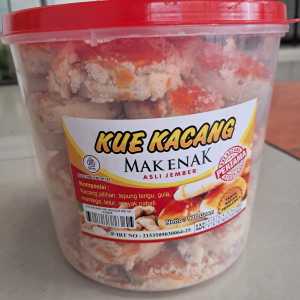 Kue Kacang Asli Enak Halal 900 Gram Toples