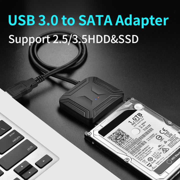 USB 3.0 To Sata 3.5 2.5 Hard Drive Adapter For 2.5 Inch 3.5 Inch HDD ...