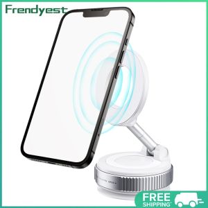 COD [Free Shipping] Universal Magnetic Car Phone Holder with Vacuum Base 360 Degree Rotation for Easy Access and Safety