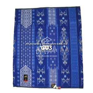 Sarung ATLAS SUPER PREMIUM Gold Variasi Motif S965 JGC