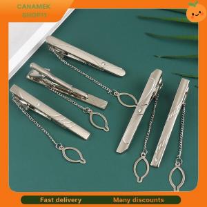 ❣️❣️❣️ 1Pc New Men Silver Necktie Tie Clip Stainless Steel Plain Clasp Bars Pins Clips
