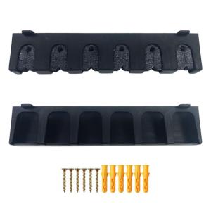 6 thanh cần câu chủ gắn tường dọc/ngang Cọc giữ Cần Câu Giá đựng cần câu được lưu trữ cần câu Combo