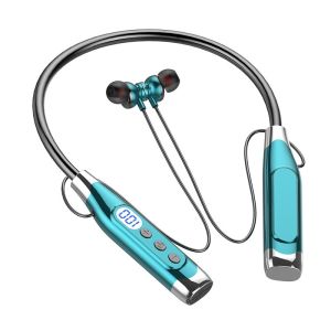 YOME Tai Nghe Bluetooth Chính Hãng Độ Bền 100 Giờ Tai Nghe Không Dây Âm Trầm TFCard Có Mic Tai Nghe Đeo Cổ Âm Thanh Nổi Tai Nghe Thể Thao