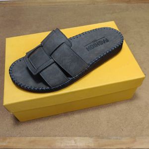 Dép da nam quai hậu  SĐLH5  Xăng-đan nam da bò thời trang cao cấp hai quai ngang đơn giản đế nhẹ êm chân thoải mái