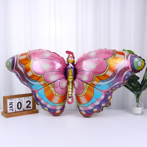 3D Butterfly Foil Balloon Laser Butterfly Balloons for Birthday Party Decoration Supplies