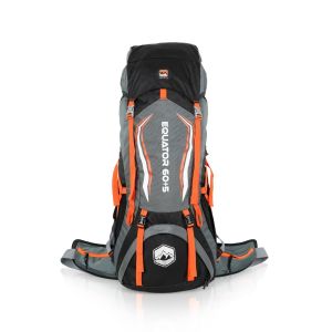 Tas Carier Zarventure Equator 60 + 5L Tas Karier Tas Gunung Tas Pria Tas Punggung Premium