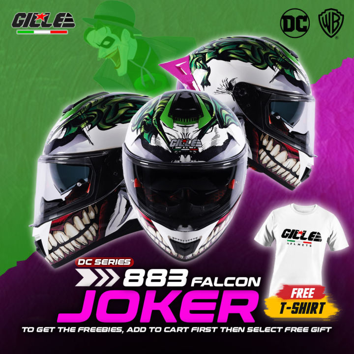 Joker store helmet design