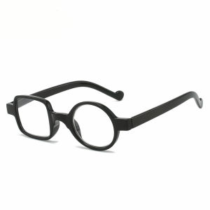 +100 To +400 Vintage Left Round Right Square Farsightedness glasses Spring Leg Reading Glasses Literary Style Presbyopia glasses
