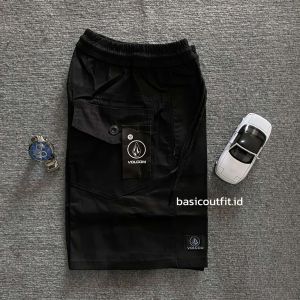 Celana Pendek Pria Boardshort [27-38] Santai Stretch Kolor RPD28A