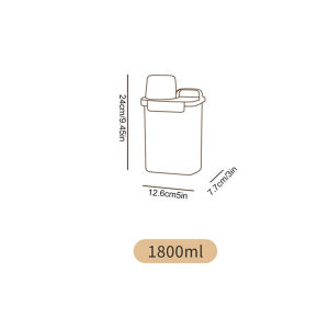 Hộp Đựng Bột Giặt Lớn 1PC - Bình Chứa Có Thể Đổ Lại Cho Bột Giặt Nước Giặt và Nước Xả Vải - SHOPE