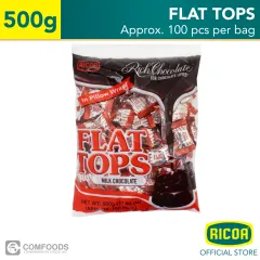 RICOA Flat Tops Milk Chocolate 150g (30s) - Pack of 2