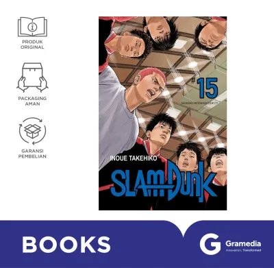 Komik Slam Dunk New Edition 15 (Takehiko Inoue)