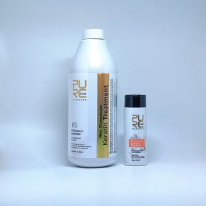 Purc Keratin 8% - 1000ml dan Sampo Purfying 100ml