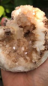 Hoc đá Thạch Anh vàng Tự nhiên thiên Citrine nhiên 100 % lắp lánh năng lượng cao