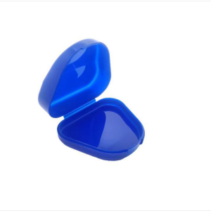 Denture Bath Box Case False Teeth Storage Box With Hanging Net Container Portable Orthodontic Storage Case Cleaning Case Denture Box