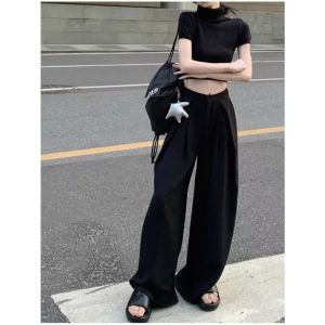 Quần Ống Siêu Rộng Ly Chéo Ulzzang Có Bigsize 105kg Vải tuyết mưa cao cấp Chun Sau Lưng sang chảnh kiêu sa