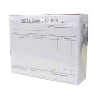 Petty Cash Voucher Pad (10 pads / pack)