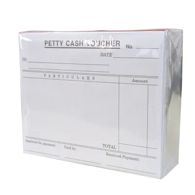 Petty Cash Voucher Pad (10 pads / pack)