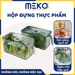 Hộp đựng thực phẩm tủ lạnh có tay cầm tiện lợi - Chất liệu cao cấp an toàn sức khỏe