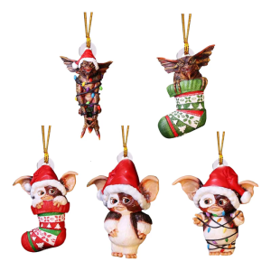 Shatterproof Festival Pet Acrylic Pendants With Hanging String Holiday Tree Hanging Ornament For Christmas Decoration