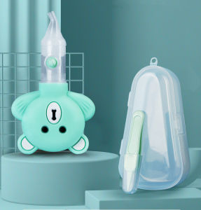 ซิลิโคนดูดน้ำมูกเด็ก รุ่น แถมฟรี กล่องและที่คีบ ที่ดูดน้ำมูก ที่ดูดน้ำมูกเด็กแบบซิลิโคน เครื่องดูดน้ำมูก