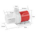 Submersible Pump ปั๊มจุ่มตู้ปลา ปั๊มน้ำตู้ปลา พลังงานแสงอาทิตย์ DC12V 20W 1200L / H Max Flow ปั๊มจุ่ม 5M Max Lift. 