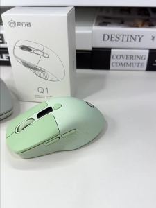 Wireless Bluetooth screen display mouse female laptop office silent charging model cute and small