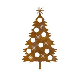 Kim loại cây Giáng sinh giọng thanh lịch mantelpiece kệ trang trí trang trí ngày lễ theo mùa trung tâm