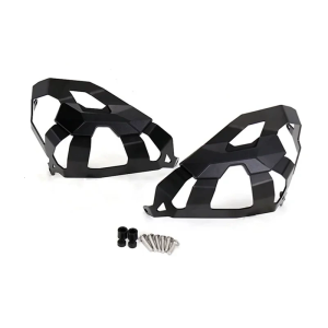 Universal Motorcycle Valves Cover Protector Heat Resistant Aluminum Construction Impact Protection Fit for Urban Riders