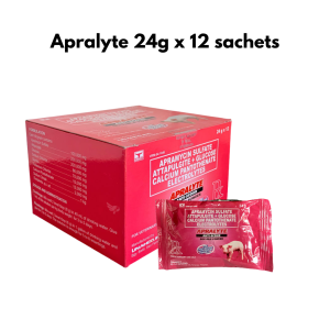 APRALYTE 1box x 48pcs (6g) for animals powder for pig 24g x 12 150grams apralyte powder for piglets apralytes