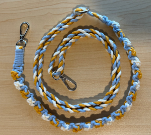 [MTO] Handmand Adjustable Shoulder Strap with Animal Paw pattern- perfect for adding personality and charm to your everyday carry for handphone and bags.