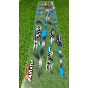 Striping Lis Sticker Fino 125 Bahan Polet Sticker Bening Transparan Variasi - RON Design