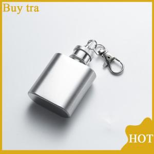 [Buytra] ขวดเหล้าสแตนเลสขนาดเล็กแบบพกพา1 4 5 6 7 8ออนซ์สำหรับใส่แอลกอฮอล์ขวดวิสกี้สำหรับเดินทาง