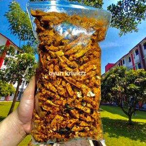 Basreng pedas daun jeruk / basreng original daun jeruk / basreng viral / basreng renyah / basreng bumbu basah varian 1 kg / 500 gram / 250 gram / 100 gram / 50 gram / makanan pedas / cemilan pedas / makanan viral tik tok / cemilan pedas viral
