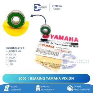 6000 BEARING YAMAHA JUPITER MX VIXION OLD / VIXION NEW / NMAX / AEROX / LEXI / LAHAR / LAHER