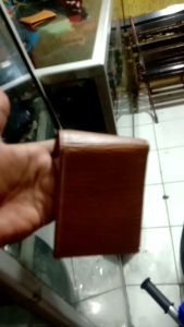 DOMPET KULIT SAPI SERAT KAYU ASLI UNIK CASUAL KOREAN DOMPET KULIT GARUT /COD