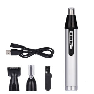 3 In1 Electric Ear Nose Trimmer For MenS Shaver Rechargeable Hair Removal Eyebrow Trimer Safe Lasting Face Care Tool Kit