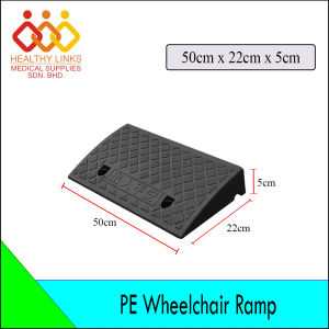 Portable Lightweight PE Plastic Heavy Duty Threshold Ramp (Car Truck Bike Motorcycle and Wheelchair)